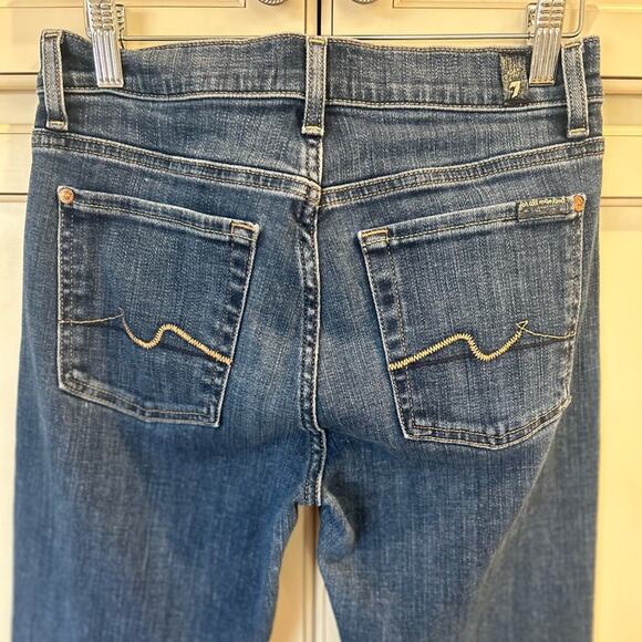 🍀🍀7 For All Mankind Josefina Feminine Boyfriend Jeans - Sz 26 ( 2-4) - Picture 9 of 9